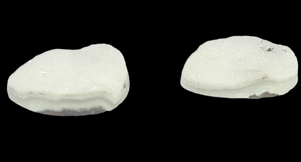 Kalume White Druzy