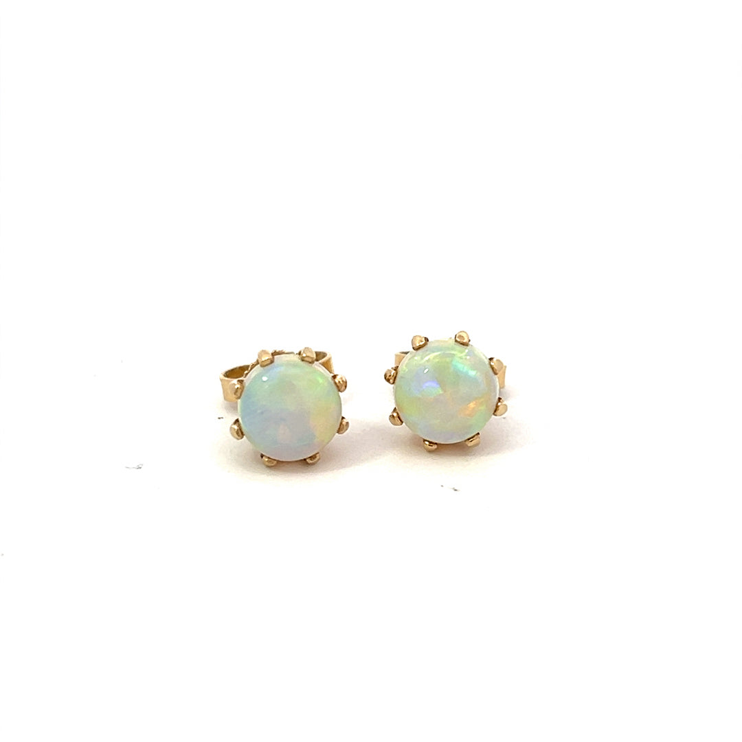 Stunning Opal Stud Earrings