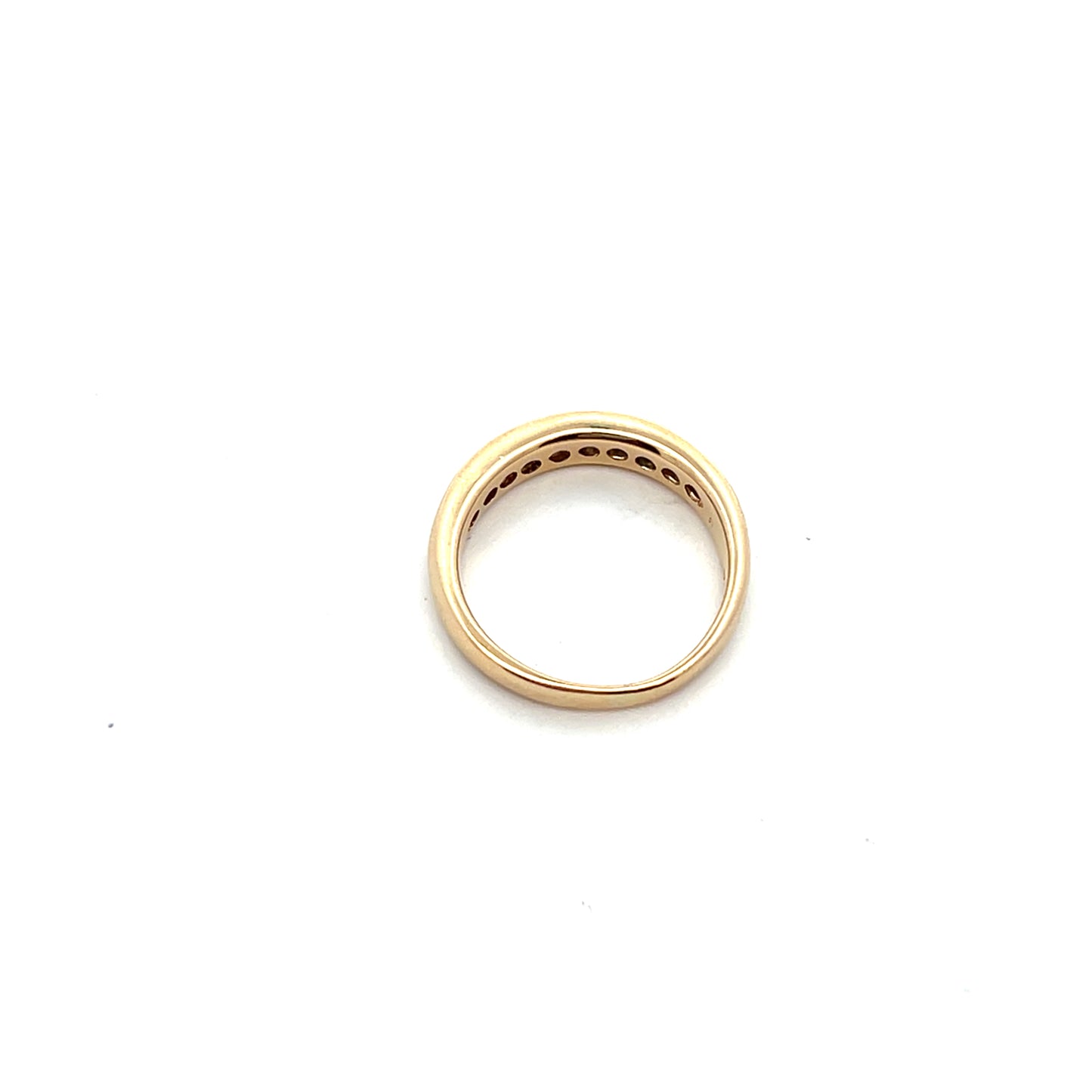 Princess Cut Diamond Band