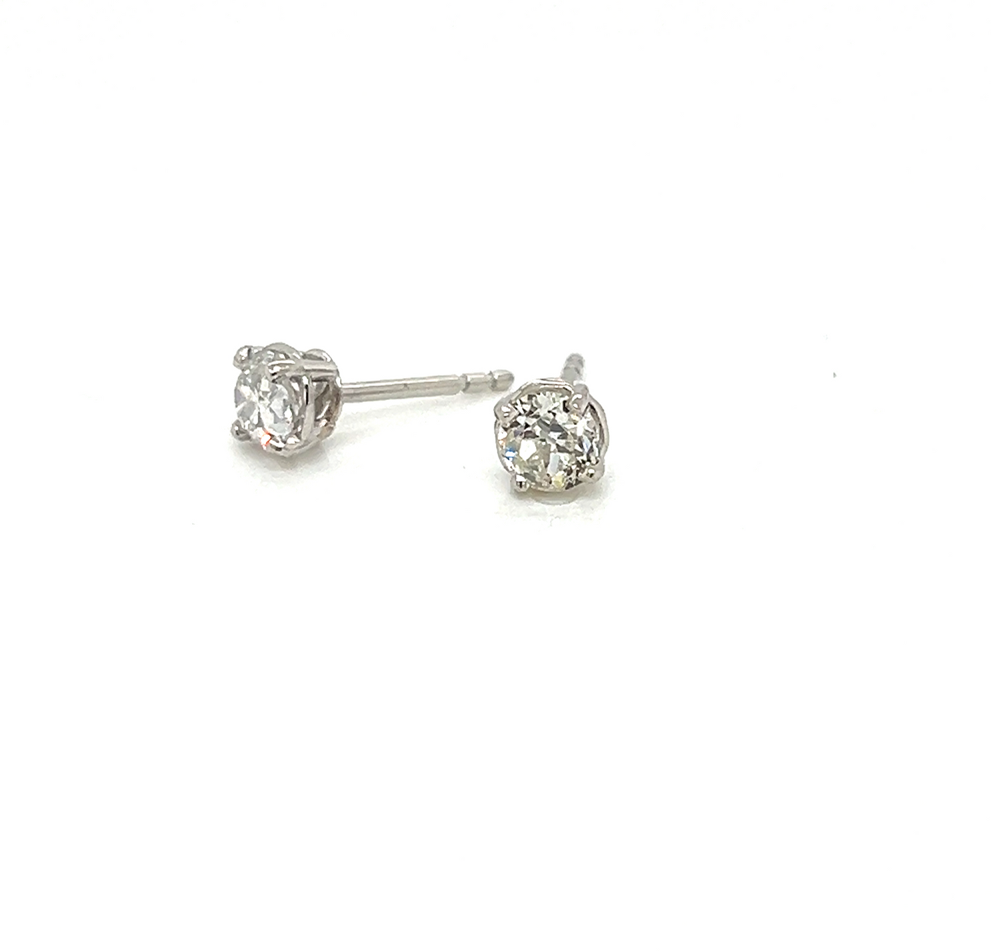 Old European Cut Diamond Earrings