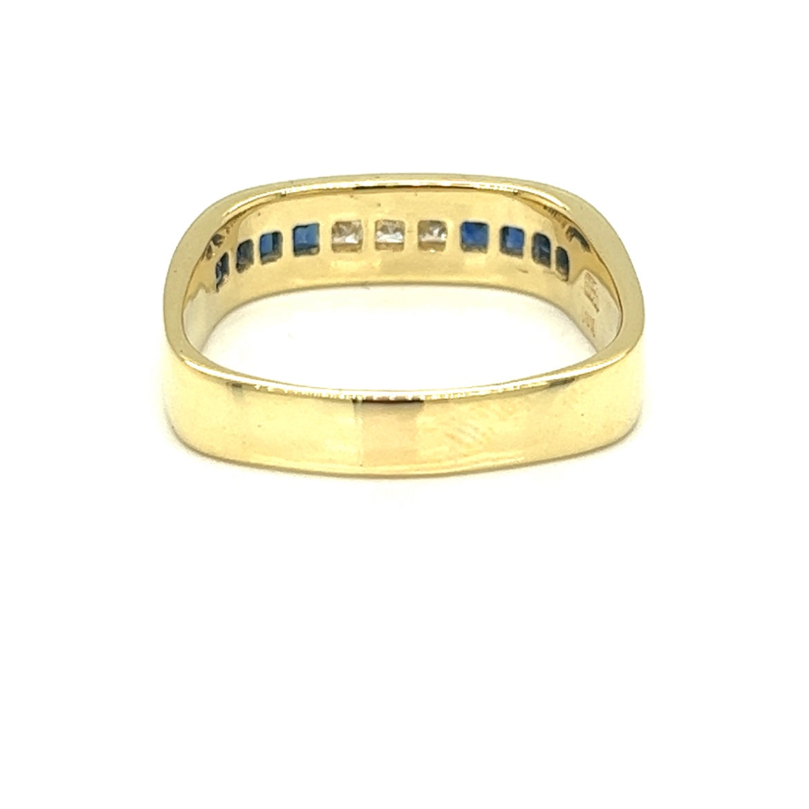 Sapphire and Diamond Diamond Ring