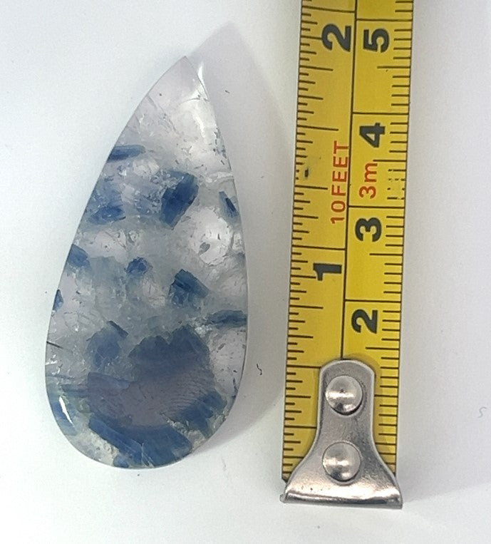 Kyanite In Quartz From Brazil
