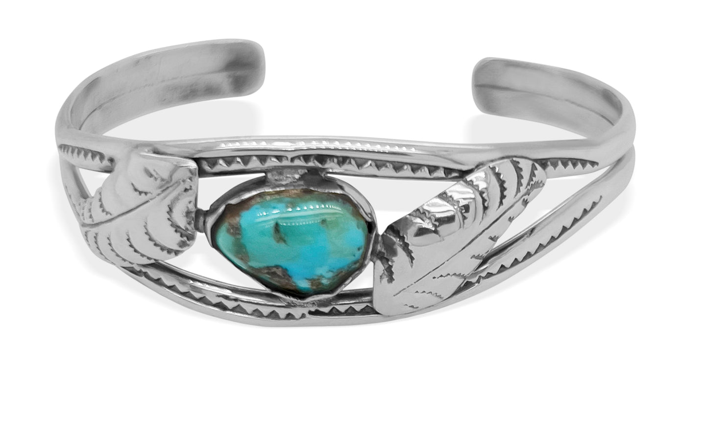 Native American Cuff Turqoise Bracelet