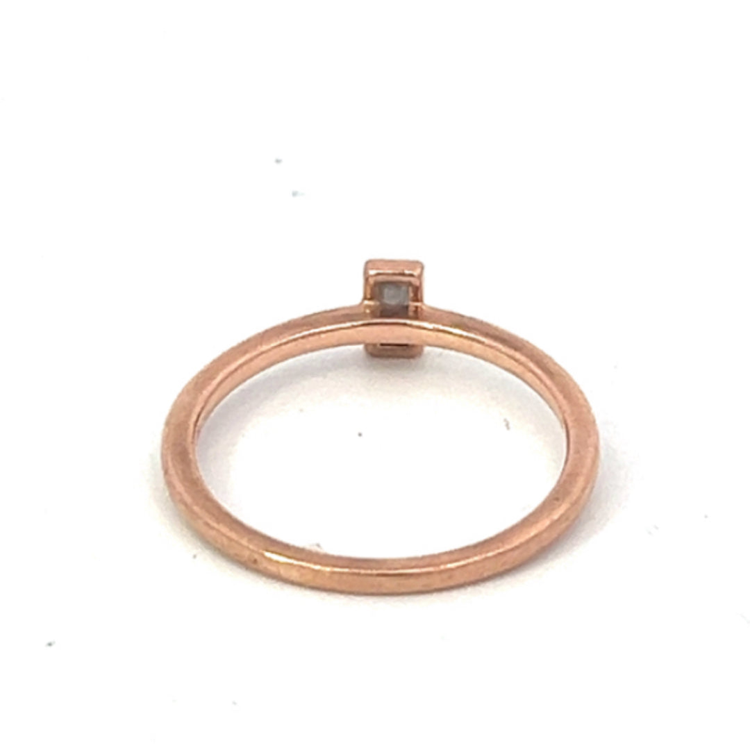 Baguette Diamond Stacking Band