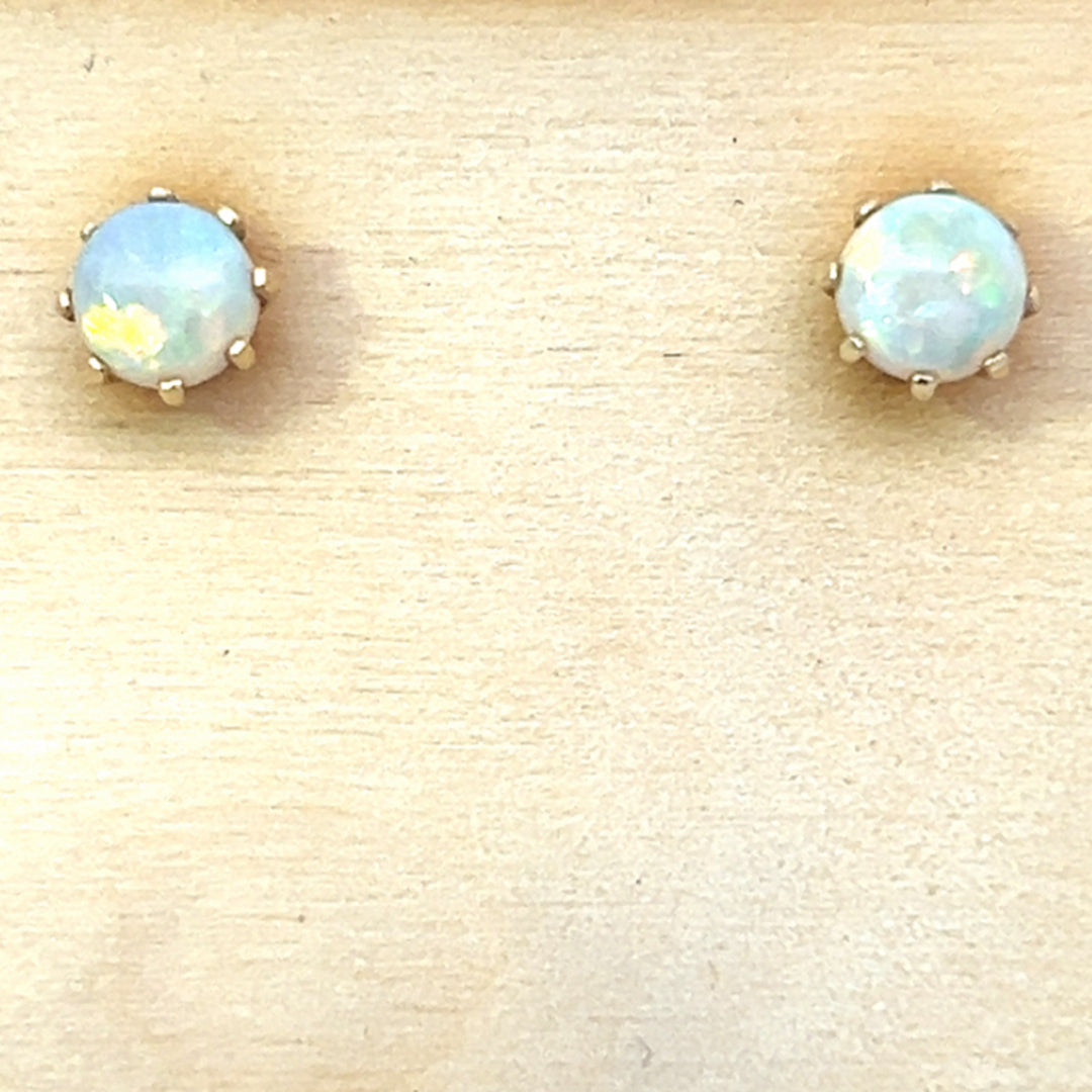 Stunning Opal Stud Earrings