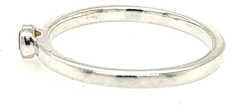 Citrine-November Birthstone Stacking Ring