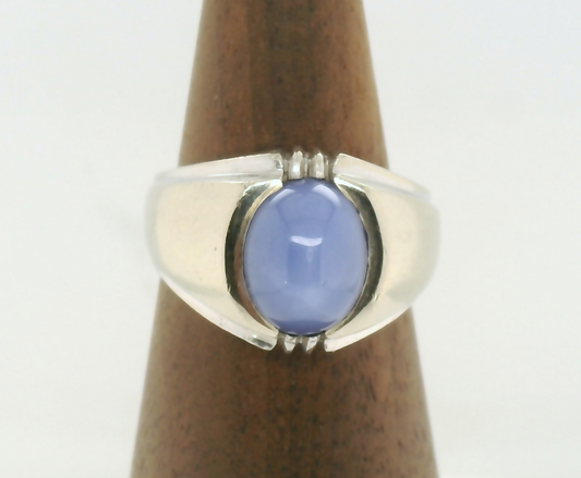 Stunning Synthetic Blue Star Sapphire