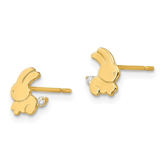 Precious Metal (No Stones) Earring