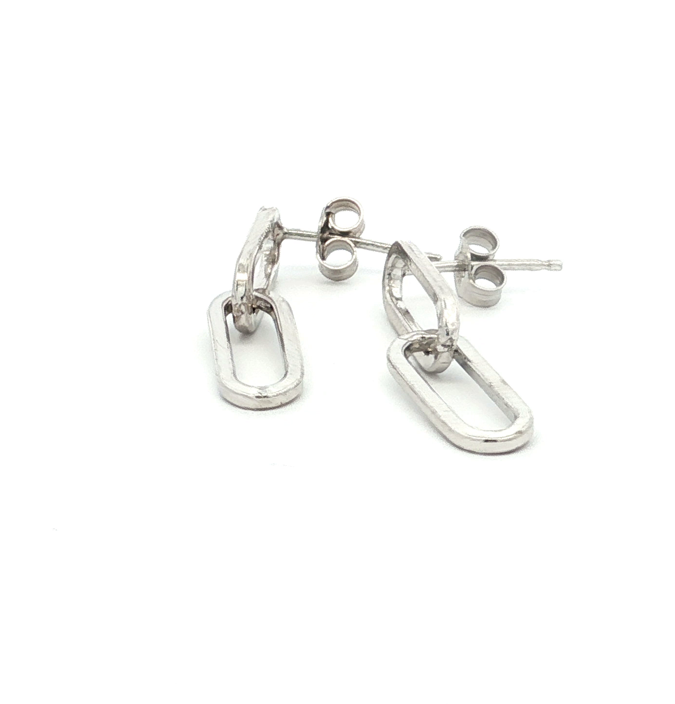 Paper Clip Earrings