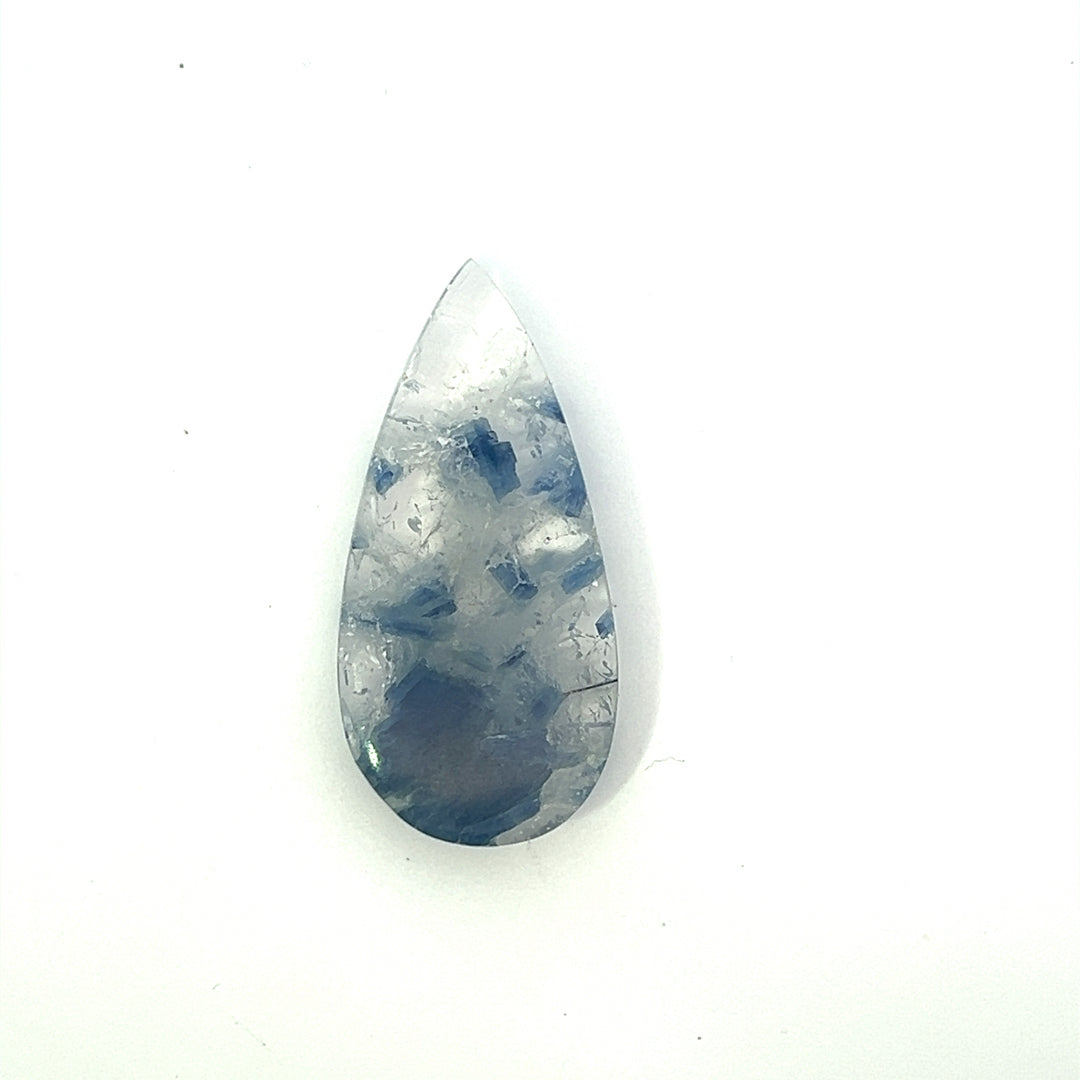 Kyanite In Quartz From Brazil