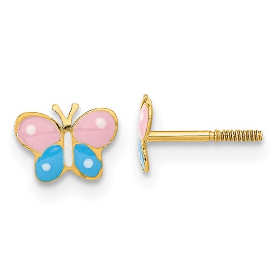 Precious Metal (No Stones) Earring
