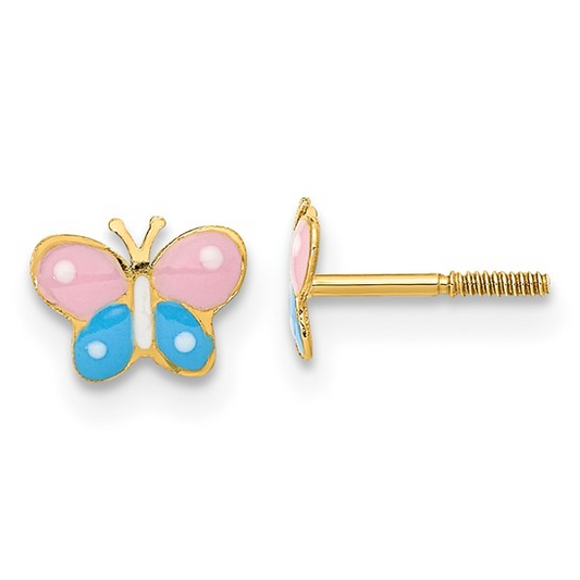 Precious Metal (No Stones) Earring