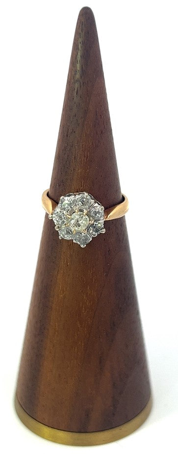 Vintage Floral Diamond Ring