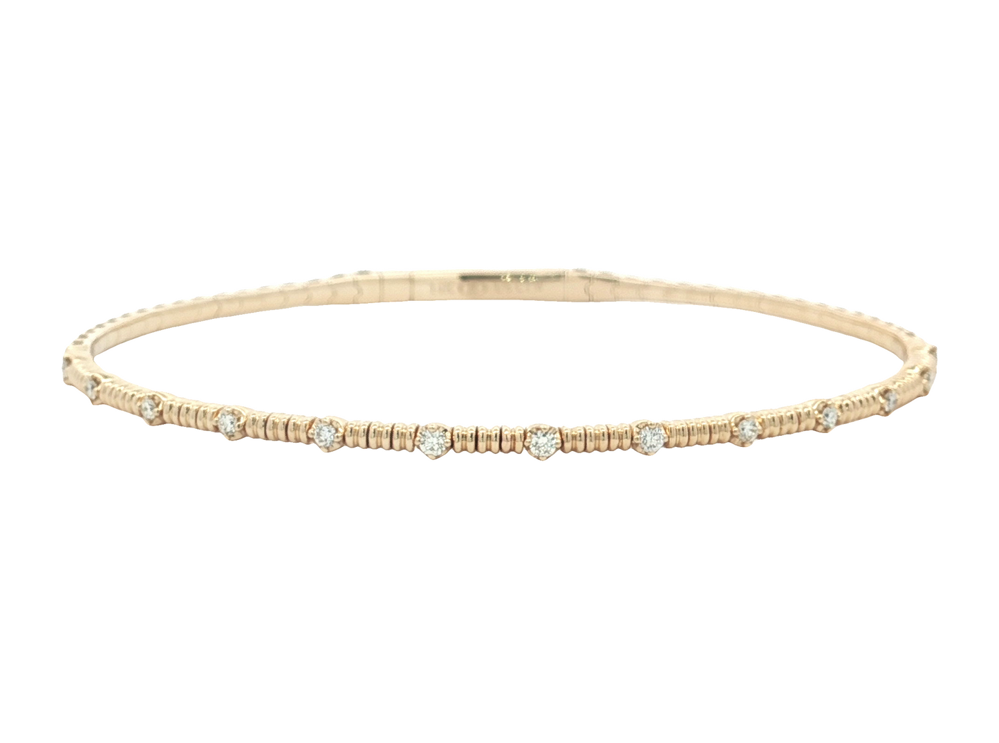 Diamond Flexi Bangle Bracelet