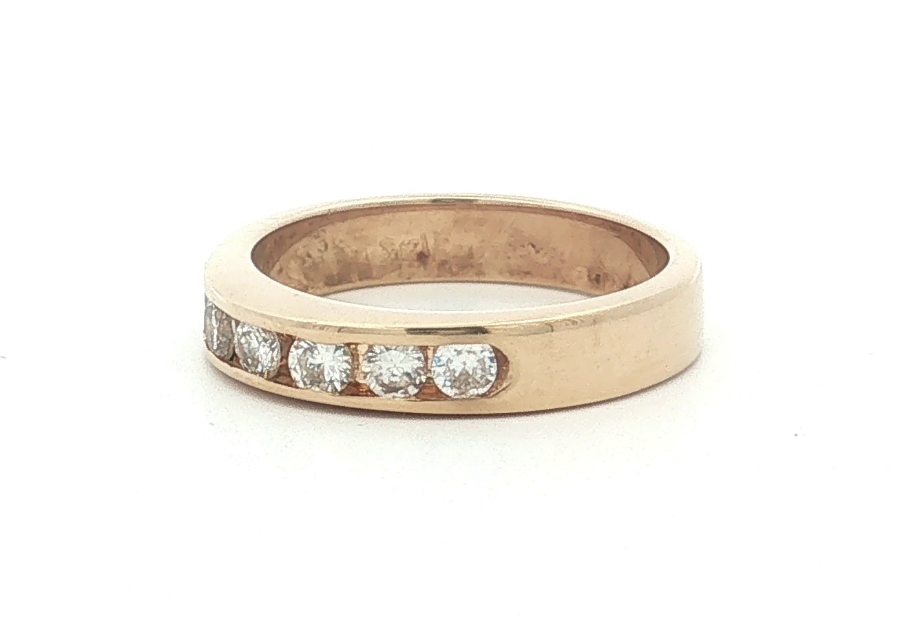 Diamond Wedding Bands  -  Women'