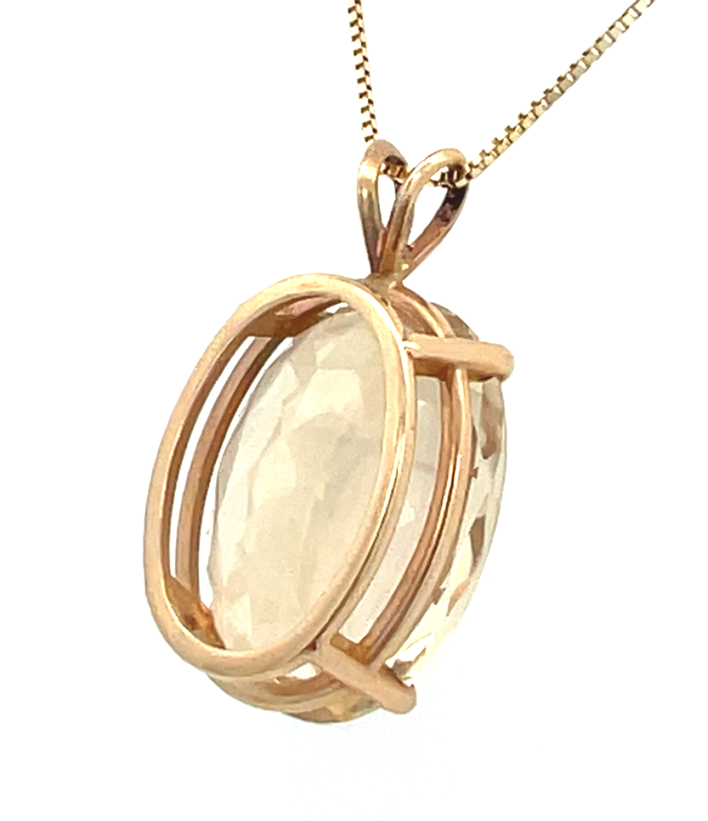 Citrine Pendant Big Bold and Beautiful Pendant