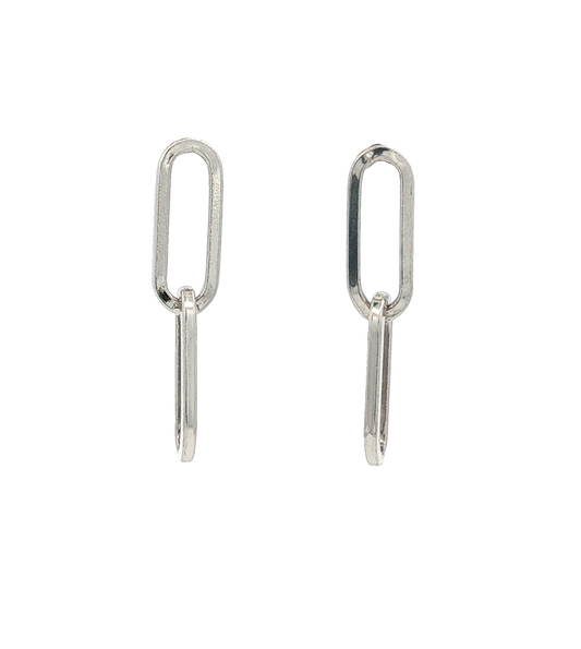 Paper Clip Earrings