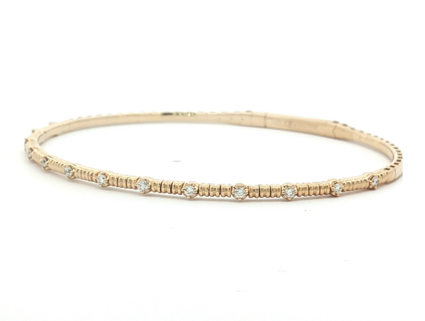 Diamond Flexi Bangle Bracelet