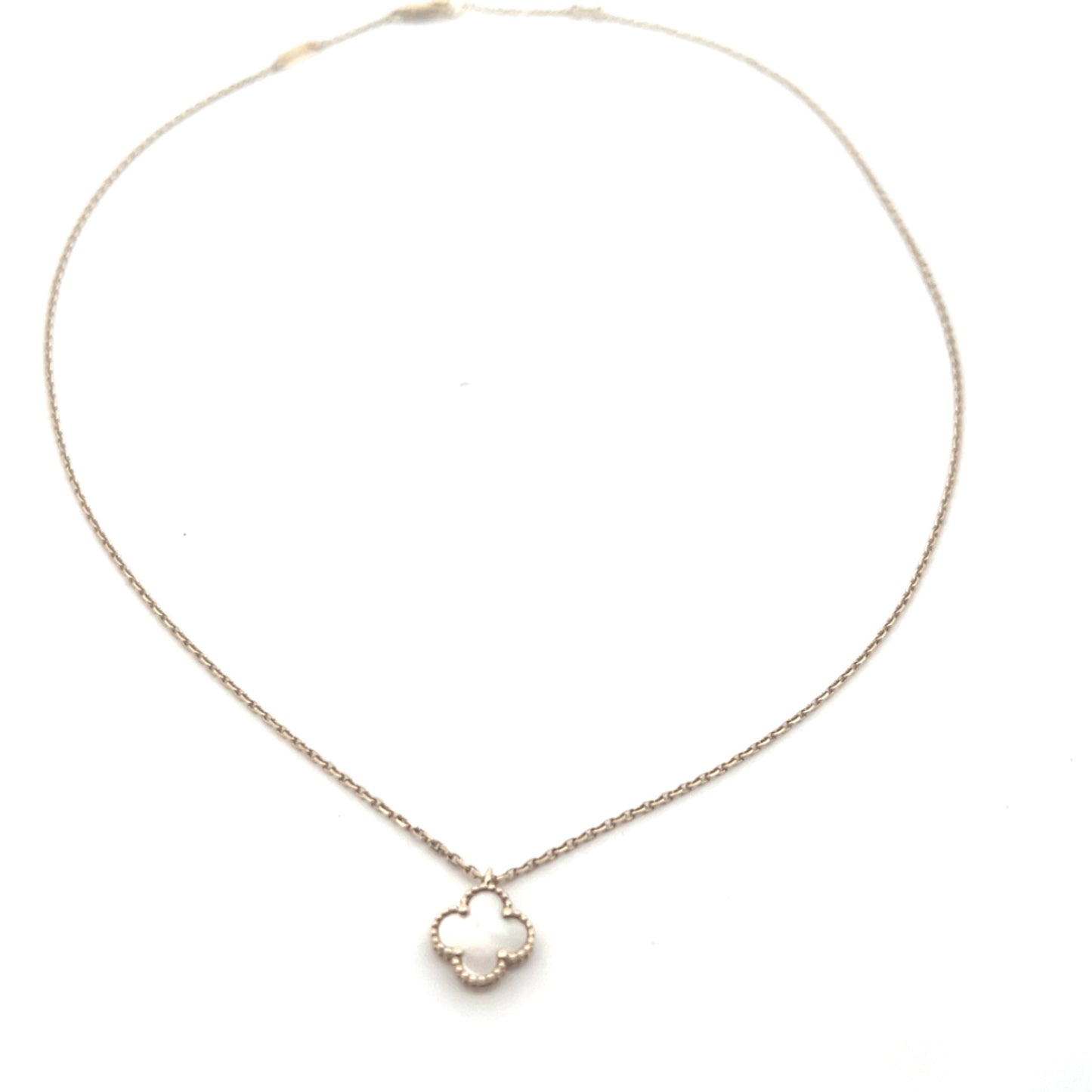 Van Cleef & Arpels Mothe-Of Pearl Alhamra Collection Pendant