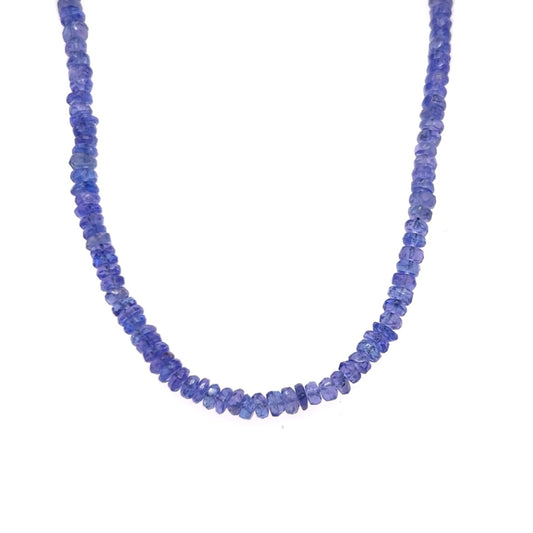 Tanzanite Bead Necklace