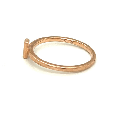 Baguette Diamond Stacking Band