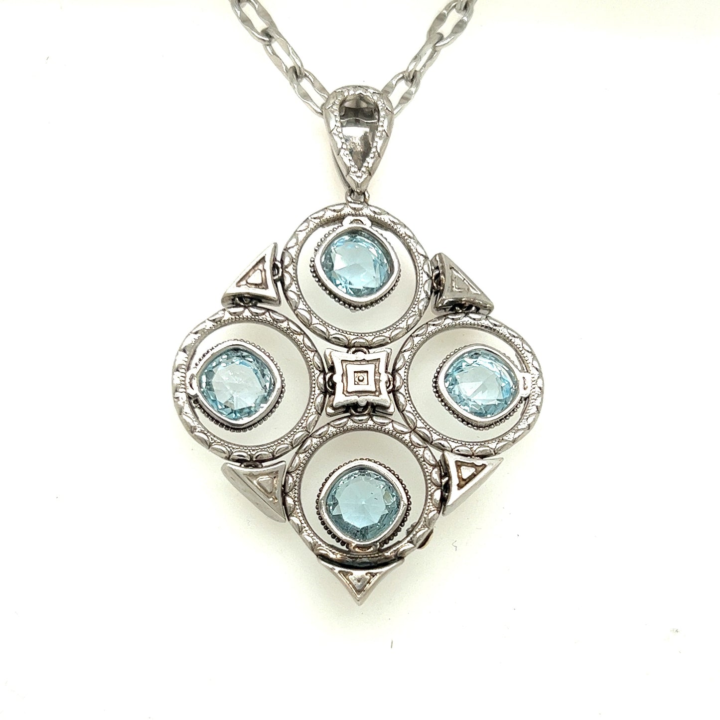 Tacori Blue Topaz Necklace (retired)