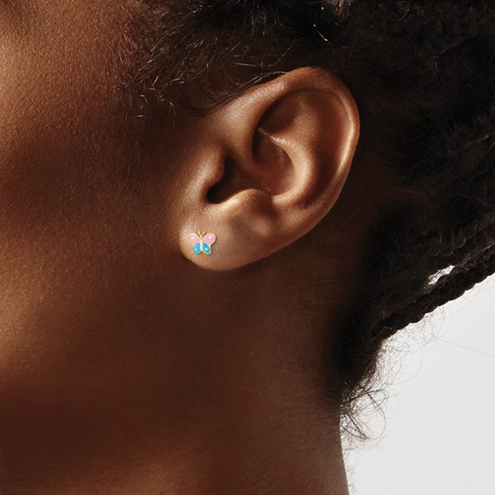 Precious Metal (No Stones) Earring