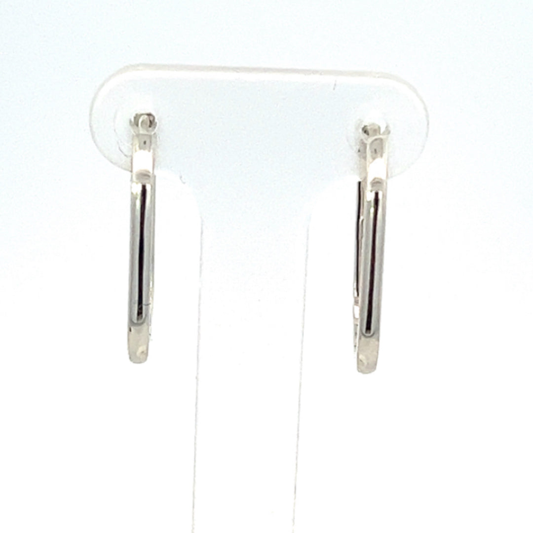 Paperclip Huggy Earrings