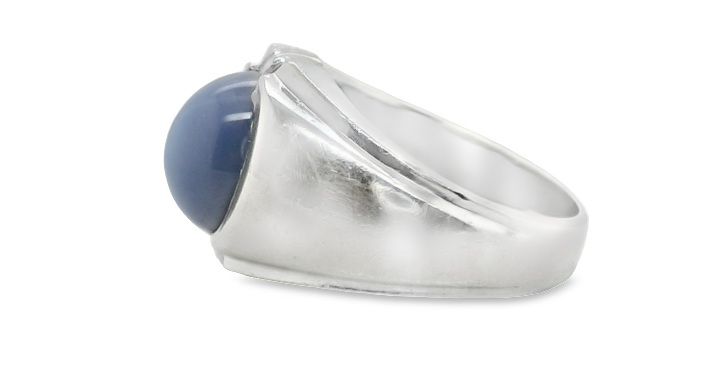 Stunning Synthetic Blue Star Sapphire