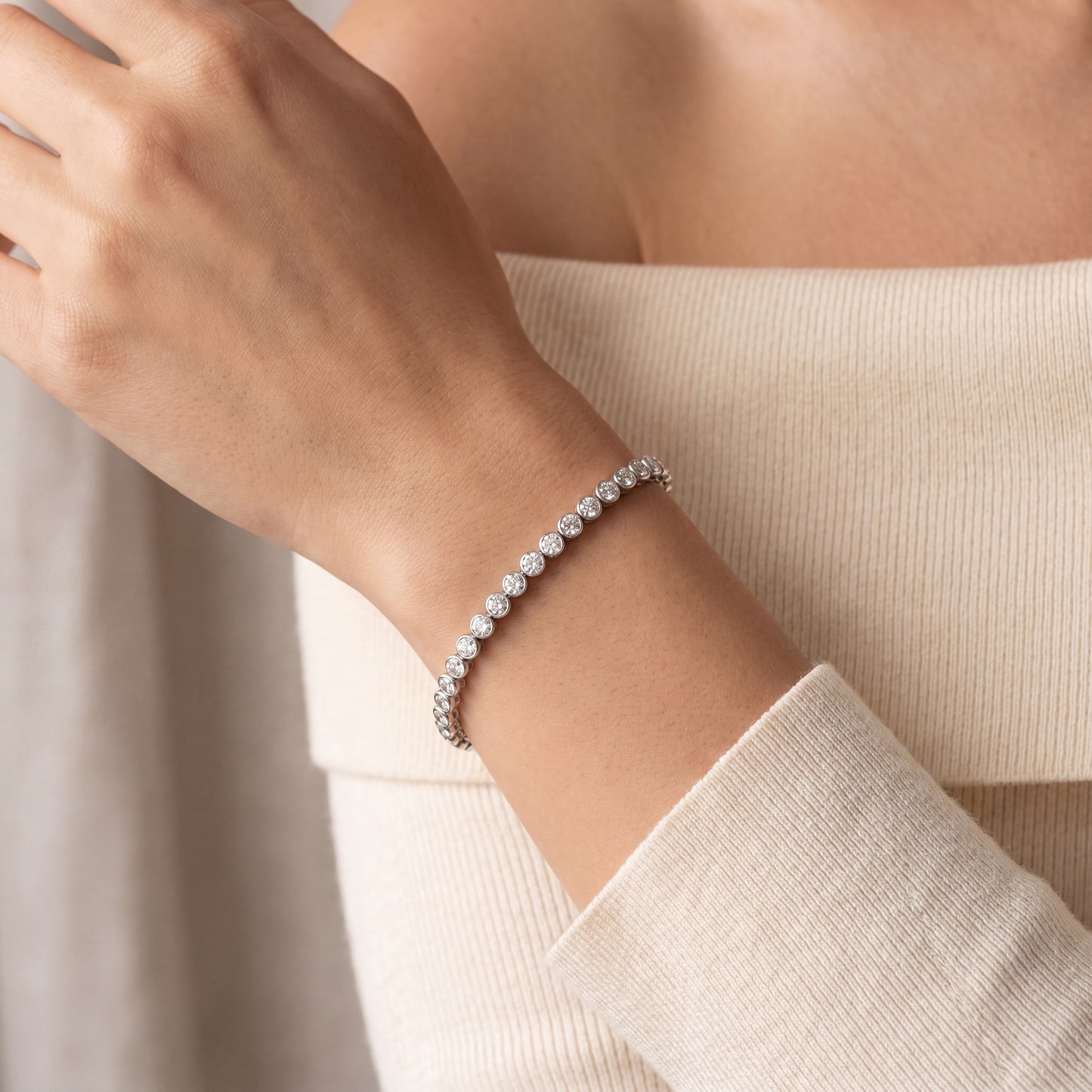 Lab Grown Diamond Bracelet