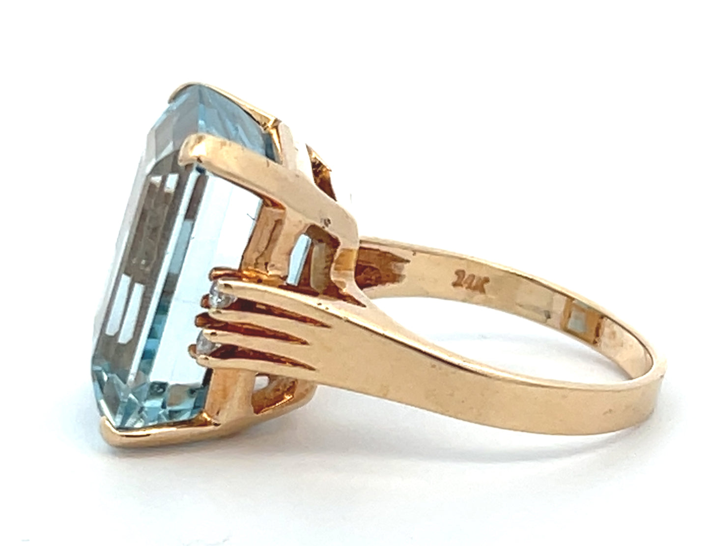 Colored Stone Rings  -  Women'