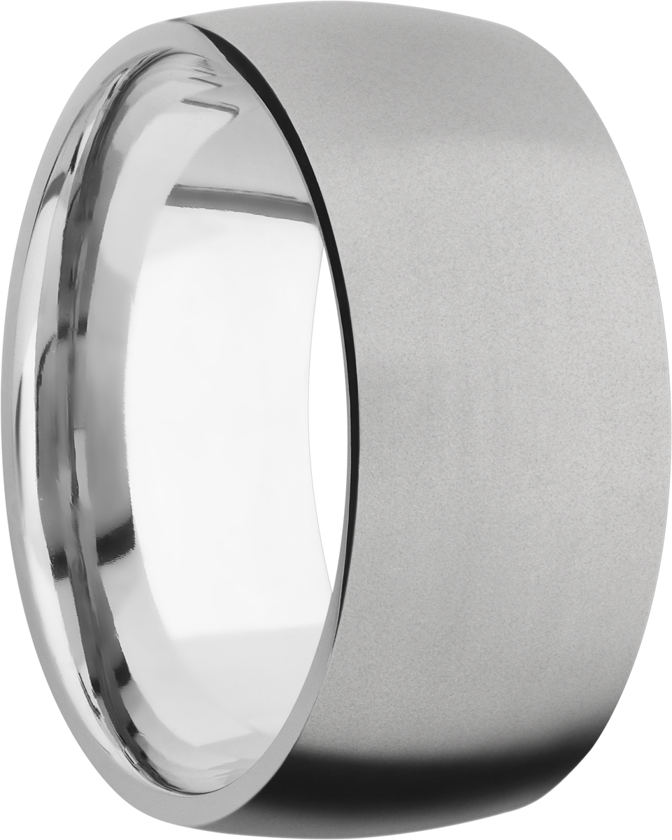 Cobalt chrome 10mm domed band