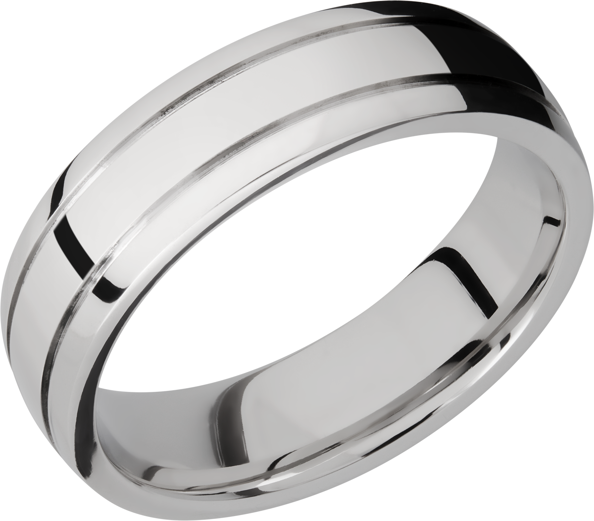 Cobalt chrome 6mm domed band