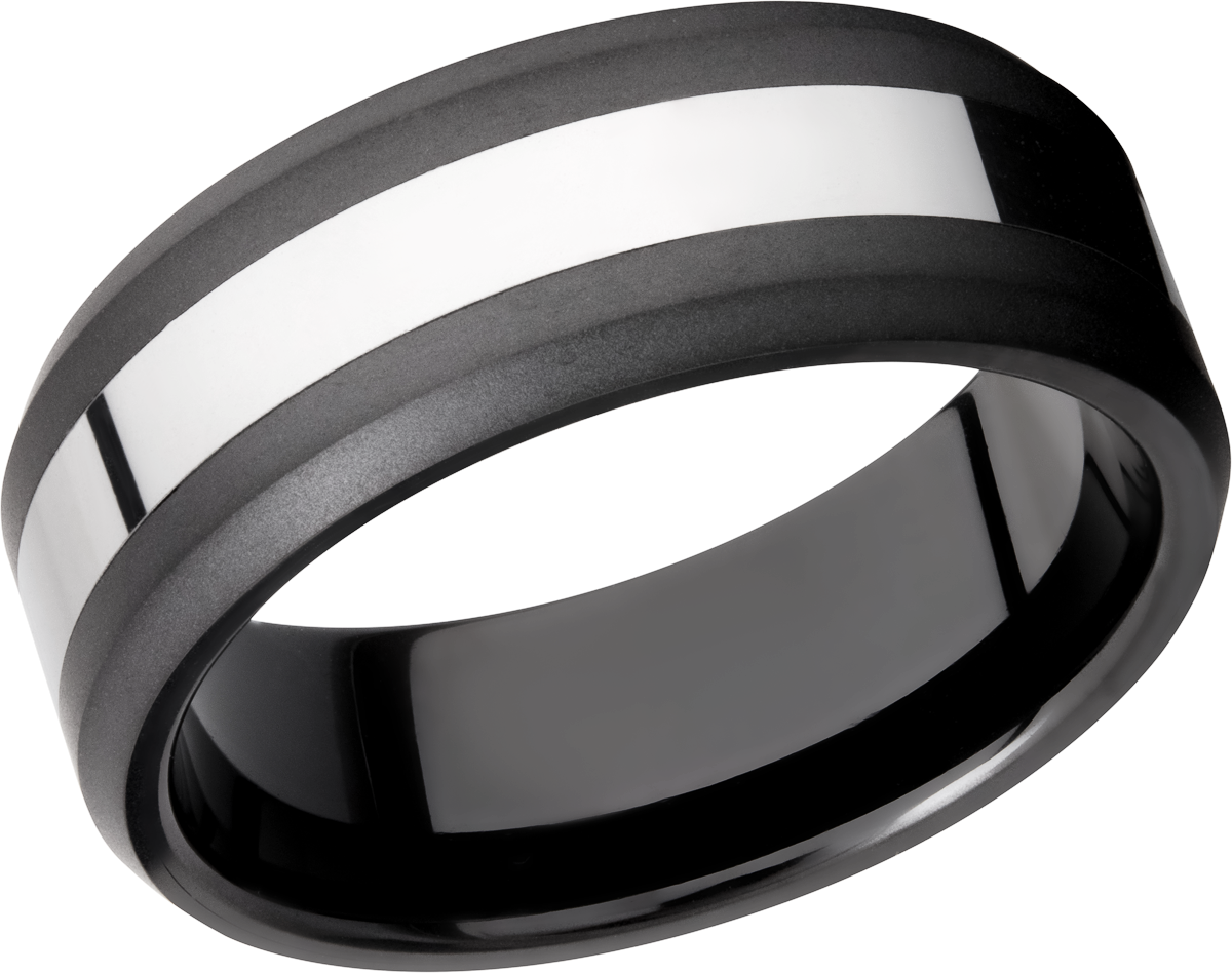 Ceramic and Tungsten Band