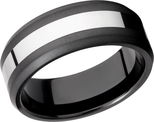 Ceramic and Tungsten Band