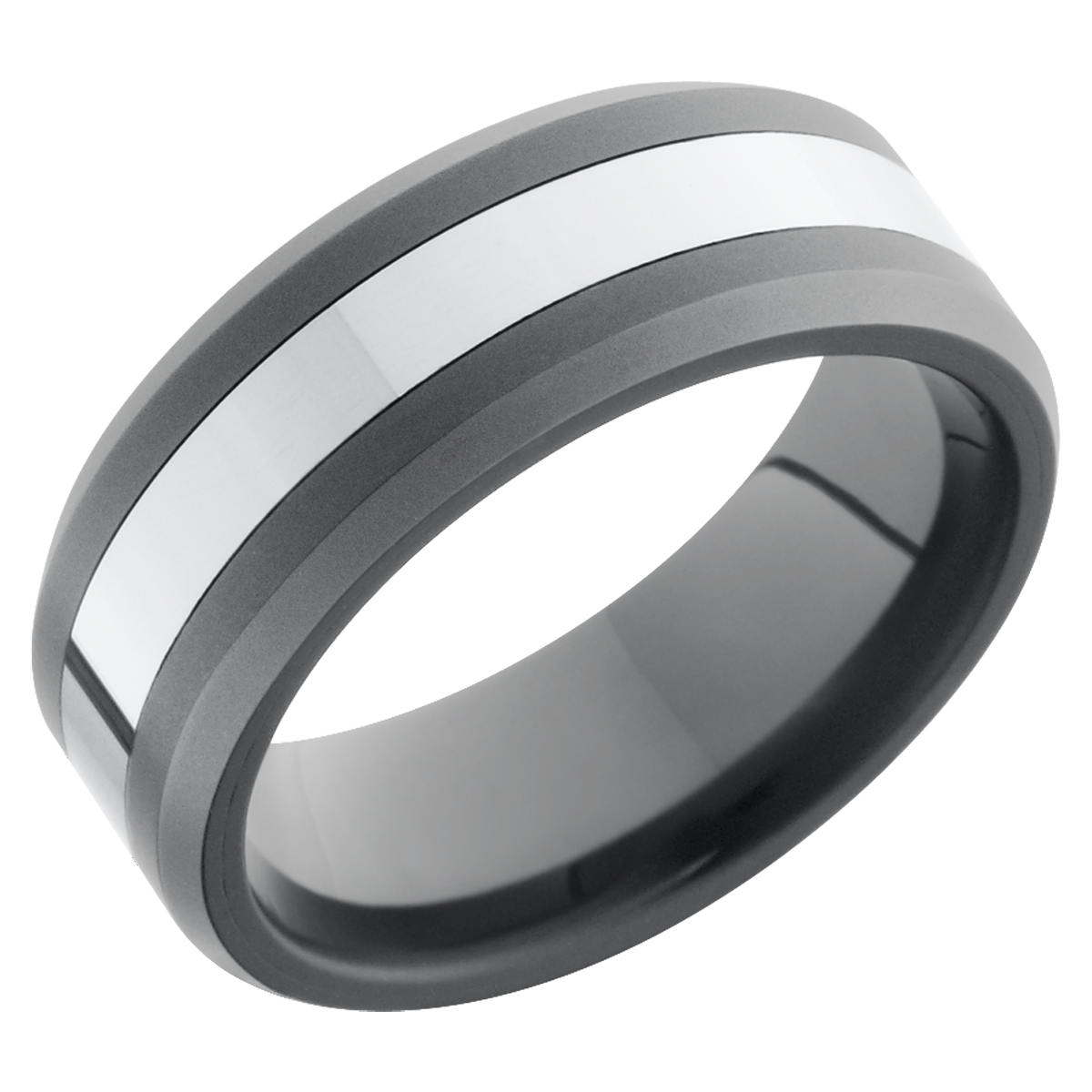 Ceramic and Tungsten Band