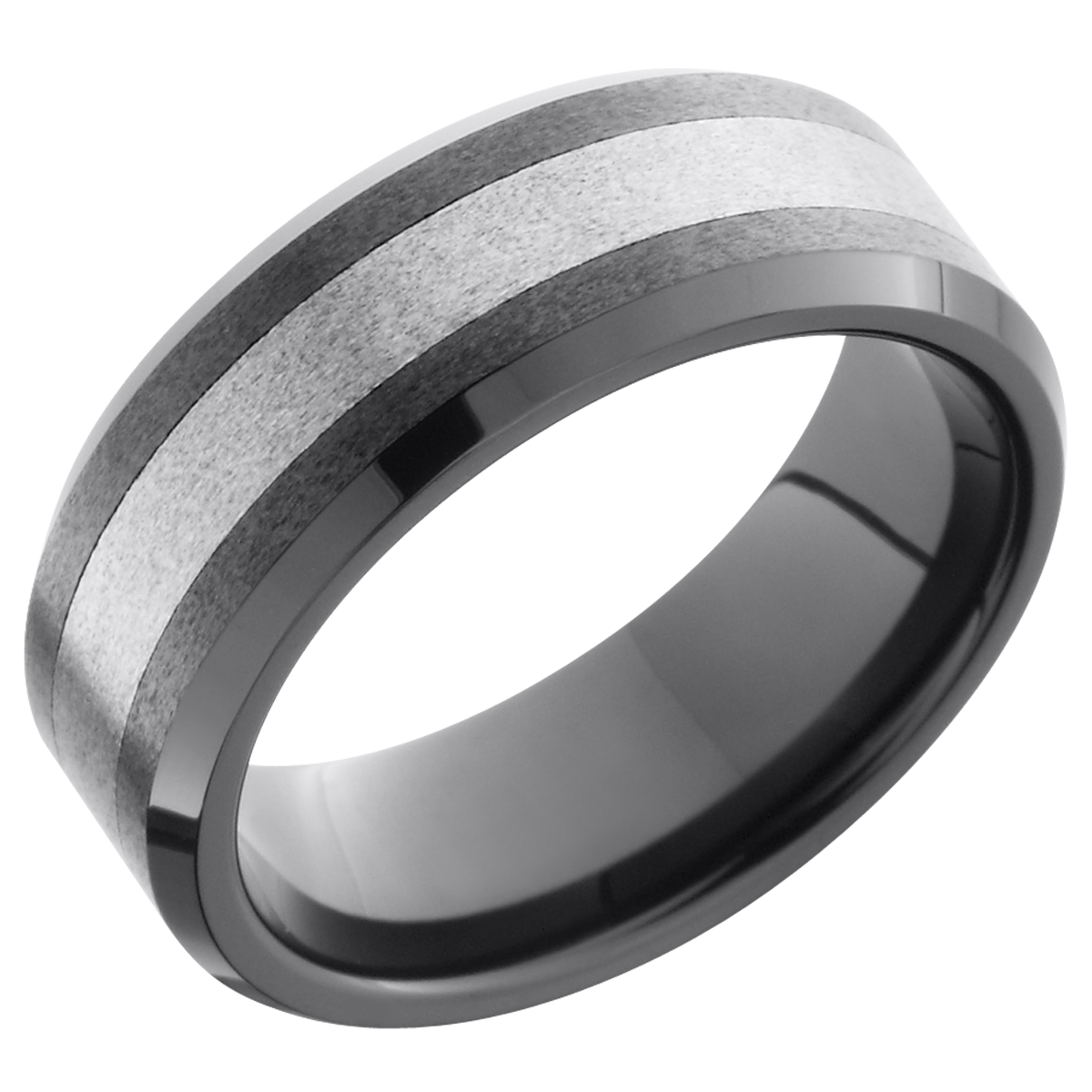 Ceramic and Tungsten Band