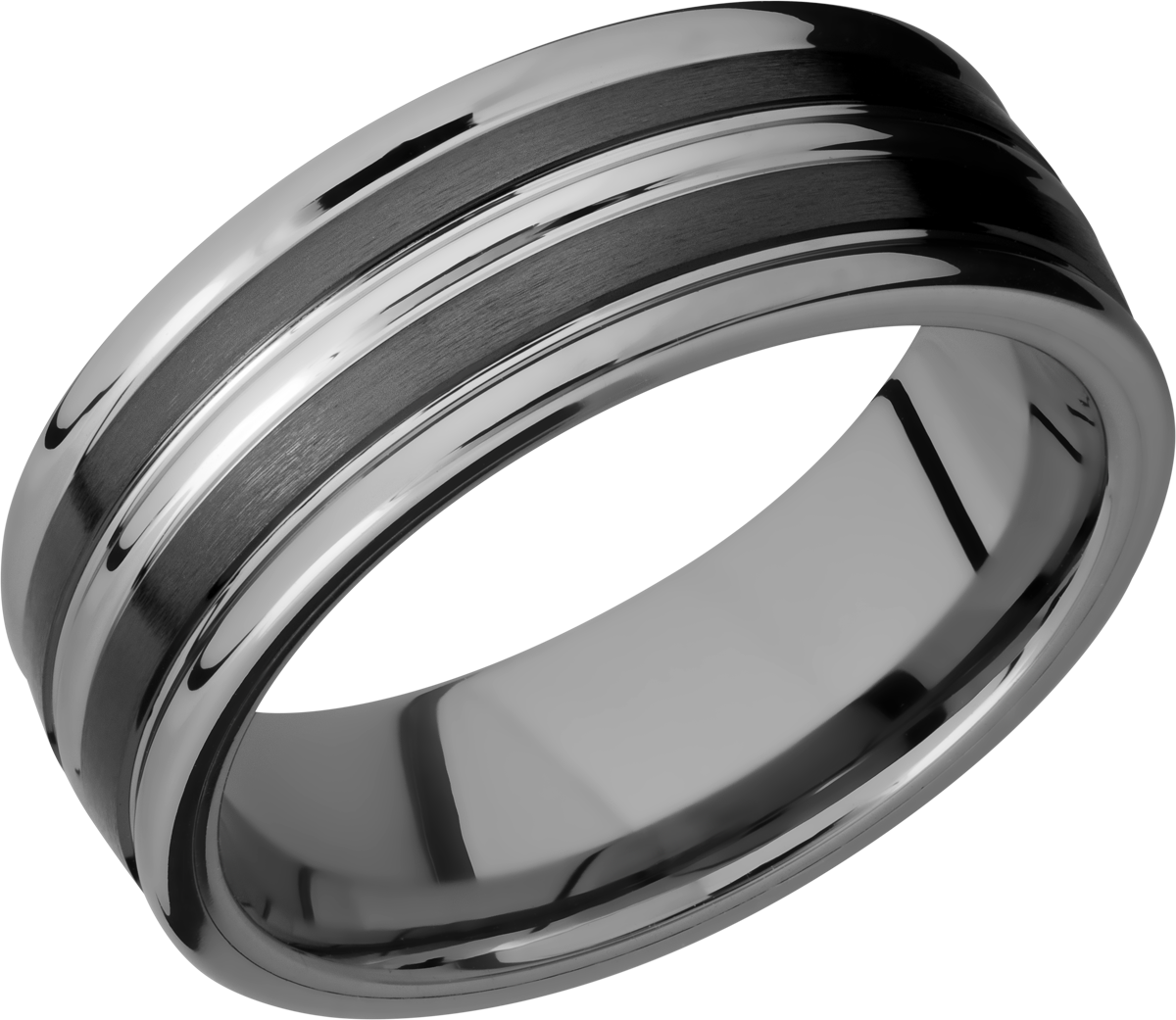 Ceramic and Tungsten Band