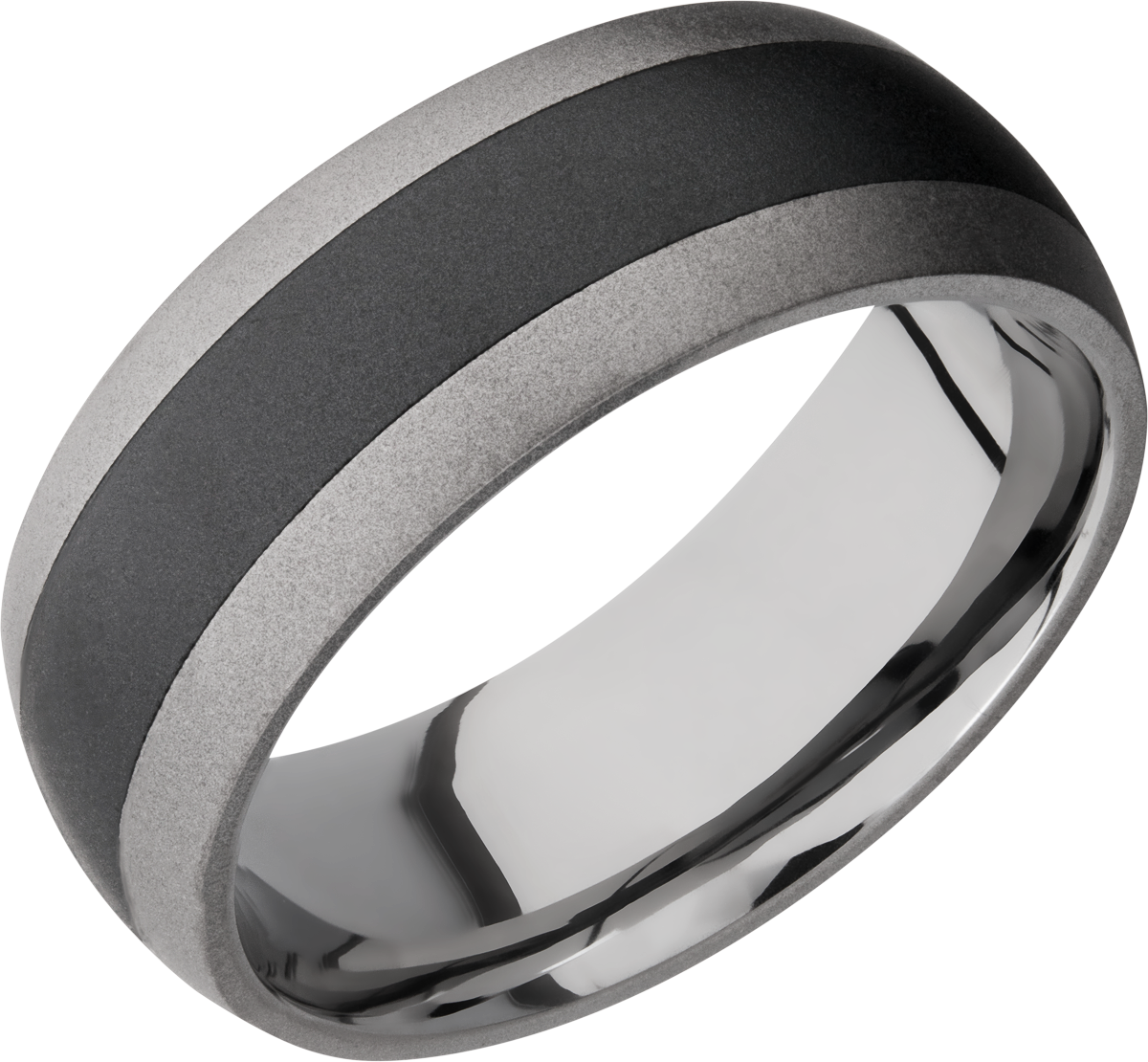 Ceramic and Tungsten Band