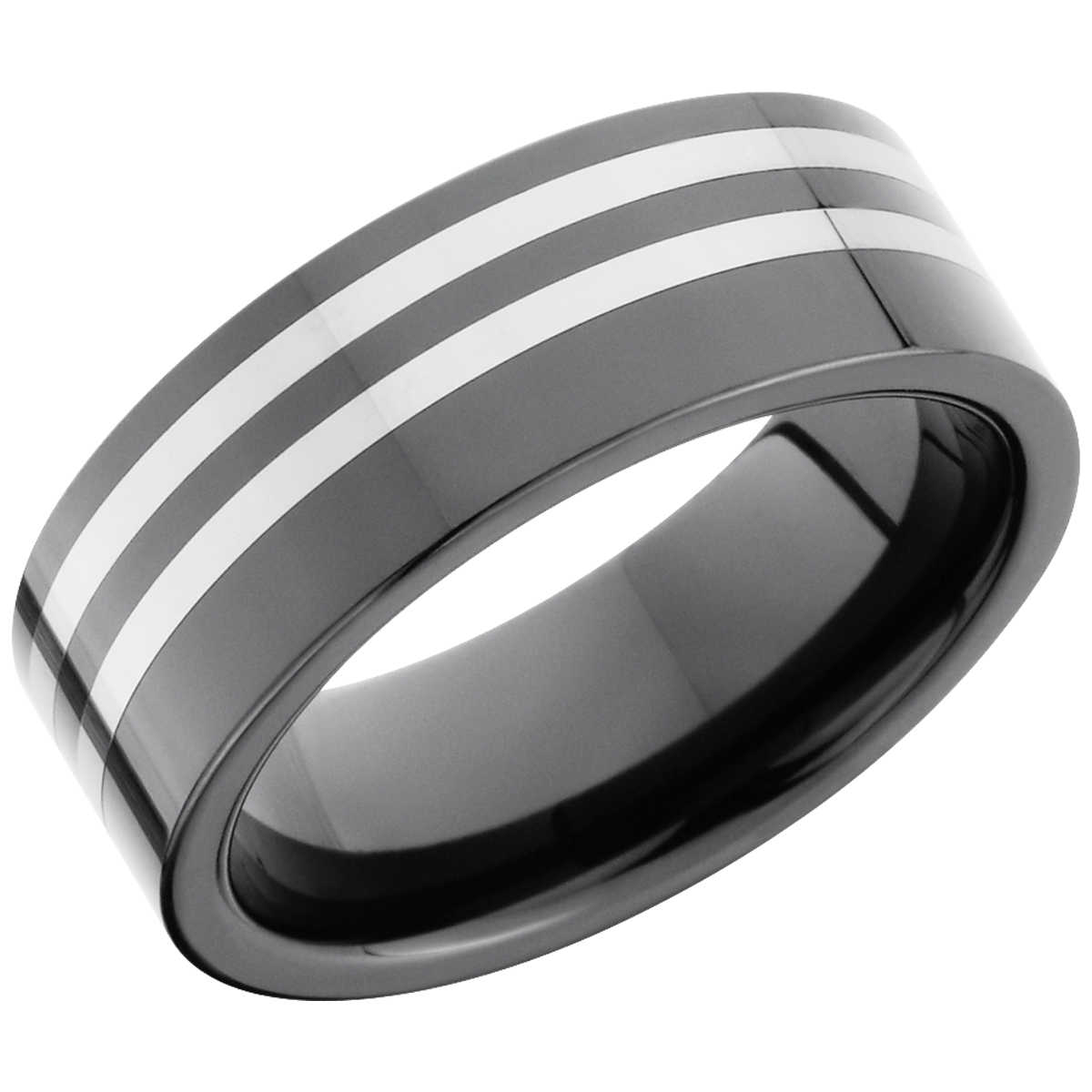 Ceramic and Tungsten Band