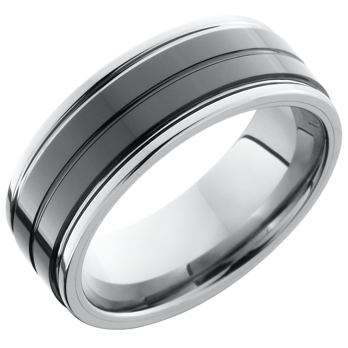 Ceramic and Tungsten Band