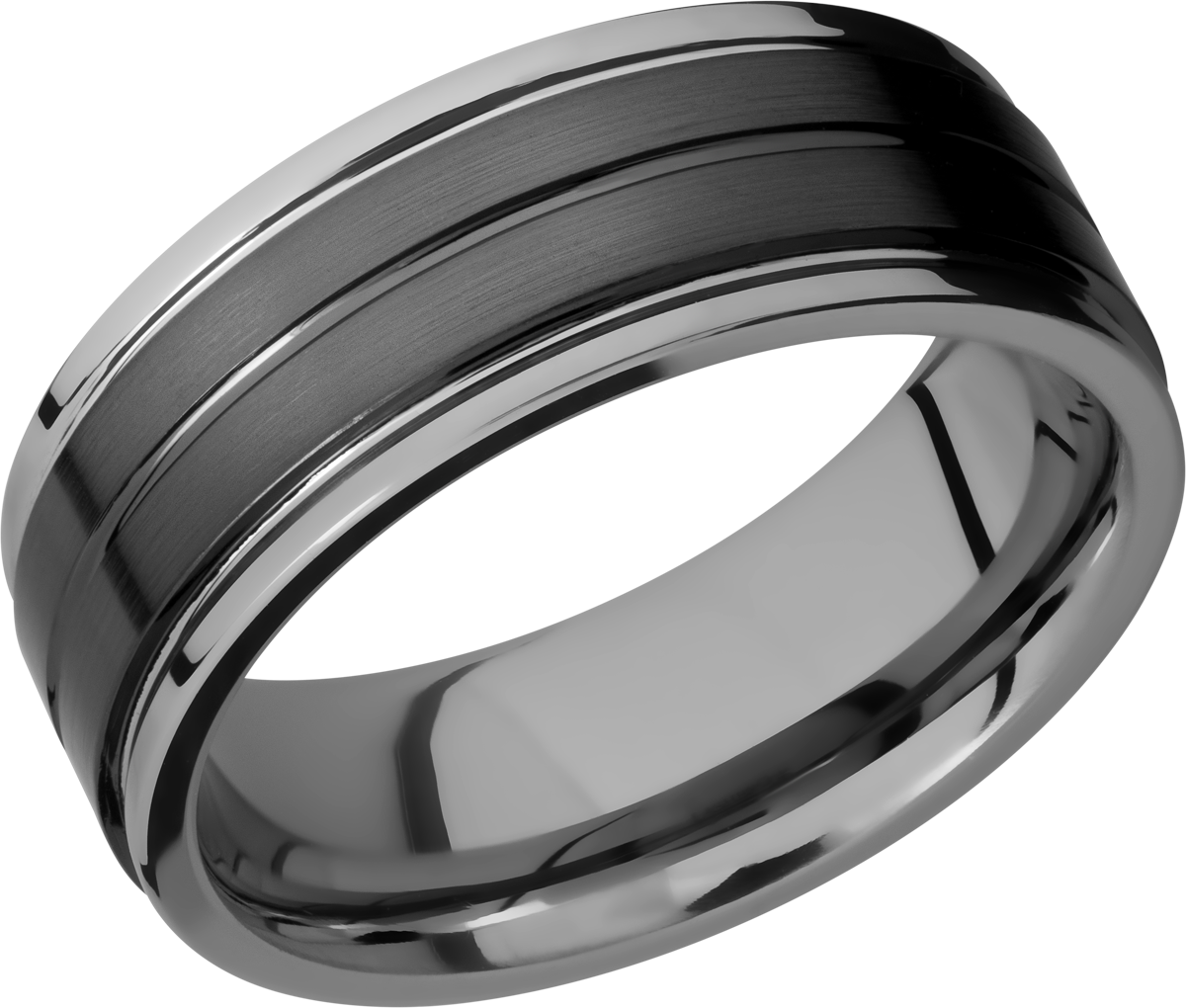 Ceramic and Tungsten Band