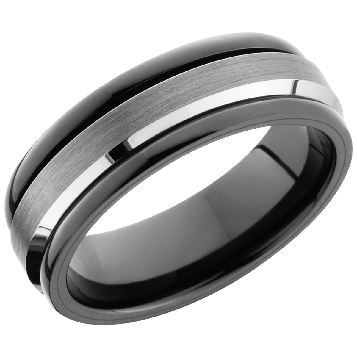 Ceramic and Tungsten Band