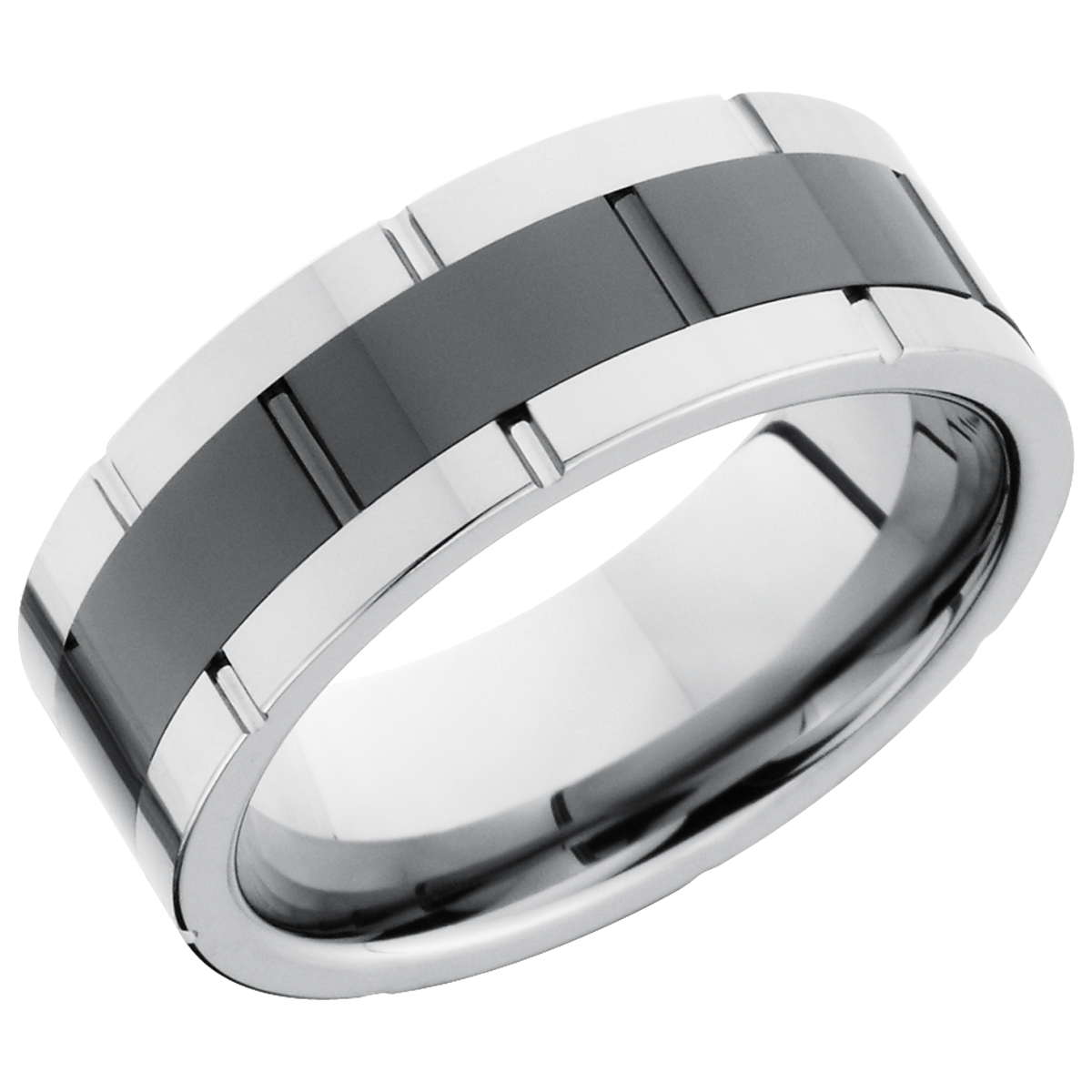 Ceramic and Tungsten Band